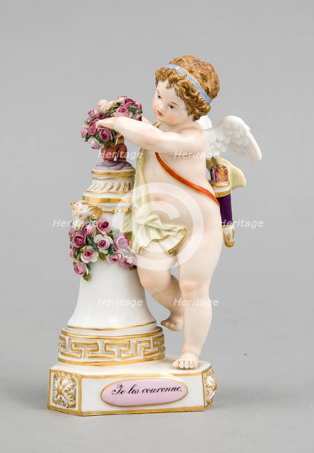 Amor. After Model no. F 3 of 1775, 1850. Creator: Acier, Michel Victor, (after) (1736-1799).