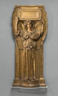 Amor Caritas, model 1880-1898, cast by 1905. Creator: Augustus Saint-Gaudens