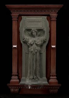 Amor Caritas, modeled 1898, cast after 1898. Creator: Augustus Saint-Gaudens (American, 1848-1907)