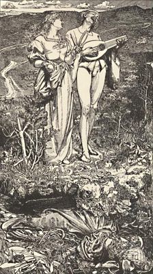 Amor Mundi. From Christine Rossetti's Poem., c1850-1900, (1923). Artist: Frederick Augustus Sandys