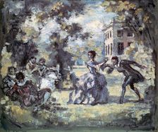 Amorous Scene c1908. Artist: Charles Guerin