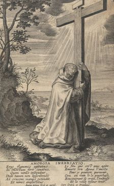 Amorosa Inebriatio from The Life of Saint John of the Cross, 1622-24. Creator: Anton Wierix