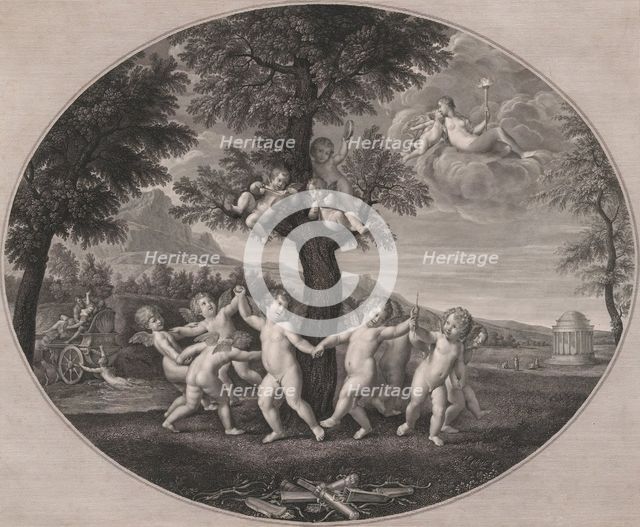 Amorini Celebrate the Rape of Proserpina, 1805-12. Creator: Francesco Rosaspina.
