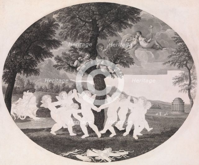 Amorini Celebrate the Rape of Proserpine, 1805-12. Creator: Francesco Rosaspina.