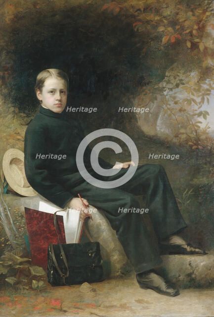 Amory Sibley Carhart, ca. 1860-65. Creator: Thomas Le Clear.