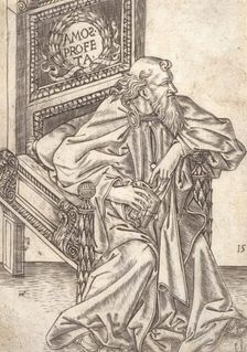 Amos, 1475-1480. Creator: Baccio Baldini