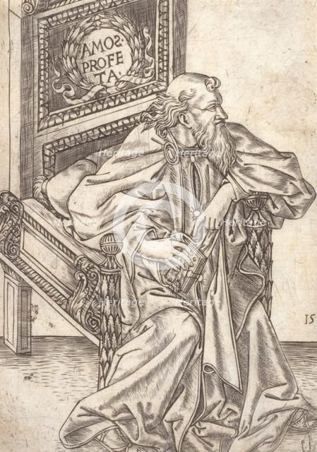 Amos, 1475-1480. Creator: Baccio Baldini.