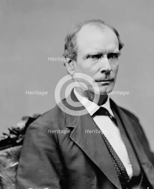 Amos Tappan Akerman, between 1860 and 1875. Creator: Unknown.