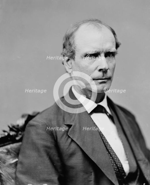 Amos Tappan Akerman, between 1860 and 1875. Creator: Unknown.
