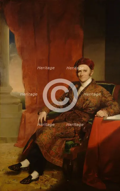 Amos Lawrence, c. 1845. Creator: Chester Harding.