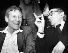 Amos Oz (1939 - ), Israeli writer, 1994. Creator: Unknown