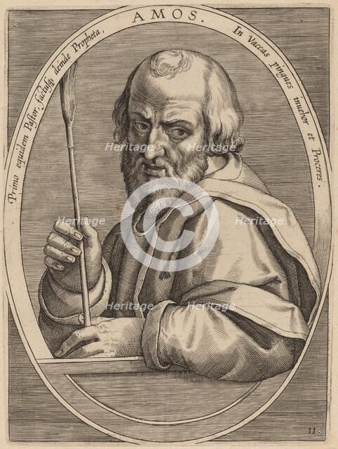 Amos, published 1613. Creator: Theodoor Galle.