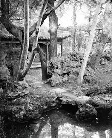 Amoy (Xiamen), Fukien province, China: a temple, 1870/1871. Creator: John Thomson