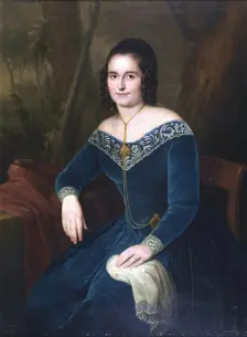 Amparo Romero, 1843. Creator: Antonio María Esquivel