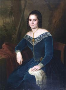 Amparo Romero, 1843. Creator: Antonio María Esquivel