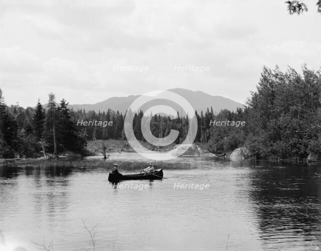 Ampersand Mountain from Cold Brook, Adirondack Mtns., N.Y., between 1900 and 1910. Creator: Unknown.
