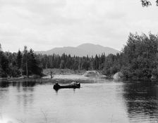 Ampersand Mountain from Cold Brook, Adirondack Mtns., N.Y., between 1900 and 1910. Creator: Unknown