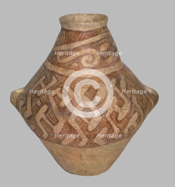 Amphora, 4,600-4,200 BC. Artist: Prehistoric Russian Culture  