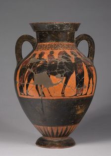 Amphora, 500s BC. Creator: Unknown