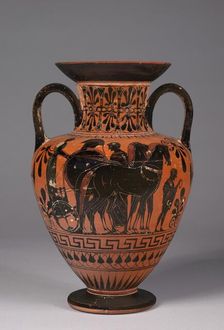 Amphora, 500s BC. Creator: Unknown