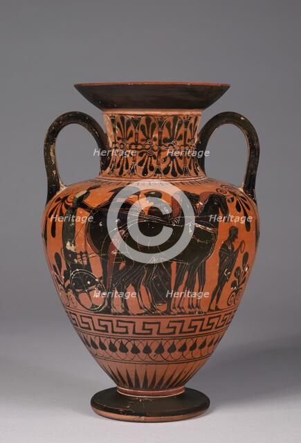 Amphora, 500s BC. Creator: Unknown.