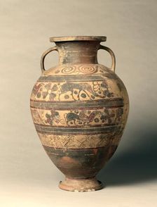 Amphora, 600s BC. Creator: Unknown