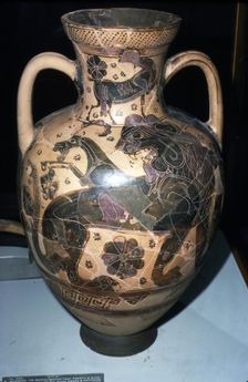 Amphora with Chimera, c6th century BC