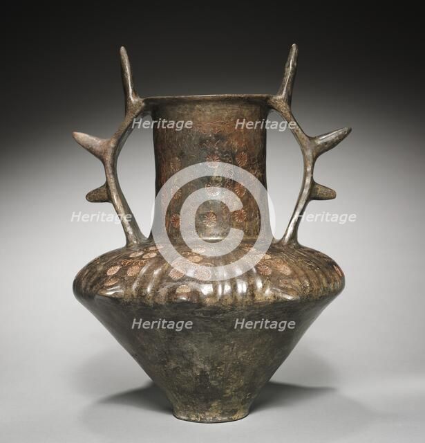 Amphora with Spiked Handles, 700-675 BC. Creator: Unknown.