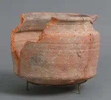 Amphora, Coptic, 4th-7th century. Creator: Unknown