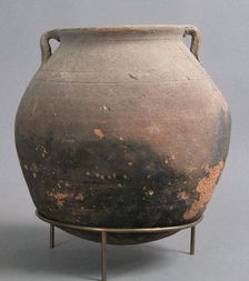 Amphora, Coptic, 4th-7th century. Creator: Unknown