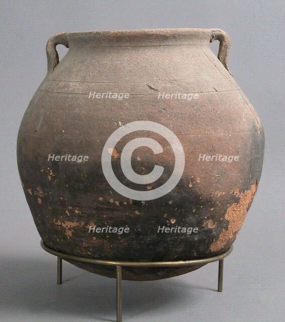 Amphora, Coptic, 4th-7th century. Creator: Unknown.