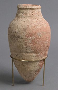 Amphora, Coptic, 4th-7th century. Creator: Unknown