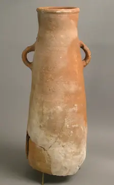 Amphora, Coptic, 4th-7th century. Creator: Unknown