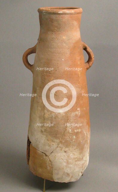 Amphora, Coptic, 4th-7th century. Creator: Unknown.