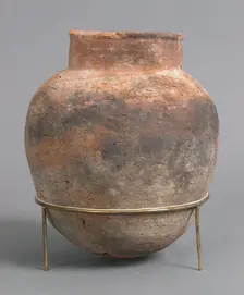 Amphora, Coptic, 4th-7th century. Creator: Unknown