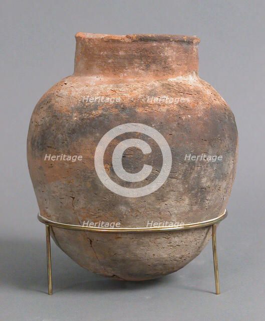 Amphora, Coptic, 4th-7th century. Creator: Unknown.
