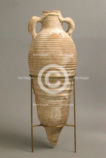 Amphora, Coptic, late 4th-7th century. Creator: Unknown.