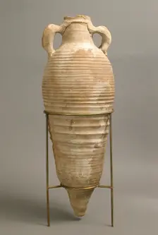 Amphora, Coptic, late 4th-7th century. Creator: Unknown