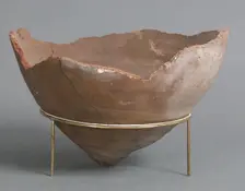 Amphora Fragment, Coptic, 4th-7th century. Creator: Unknown