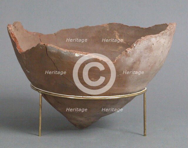 Amphora Fragment, Coptic, 4th-7th century. Creator: Unknown.