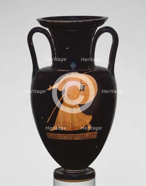 Amphora (Storage Jar), 460-450 BCE. Creator: Achilles Painter.