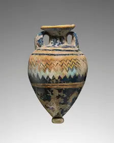 Amphoriskos, 6th-4th century BC. Creator: Unknown