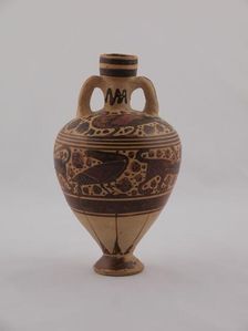 Amphoriskos (Container for Oil), 600-575 BCE. Creator: Unknown