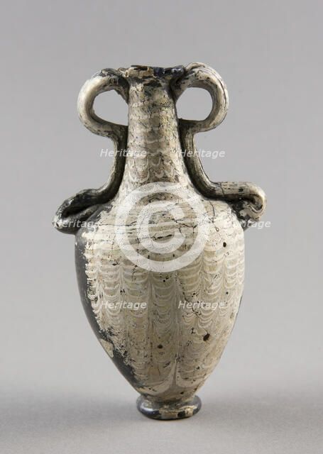 Amphoriskos (Container for Oil), Hellenistic, 2nd-1st century BCE. Creator: Unknown.