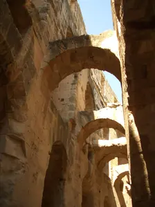 Amphitheatre of El Jem, Tunisia, 2009. Creator: Amanda Waite