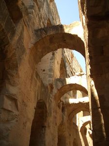 Amphitheatre of El Jem, Tunisia, 2009. Creator: Amanda Waite