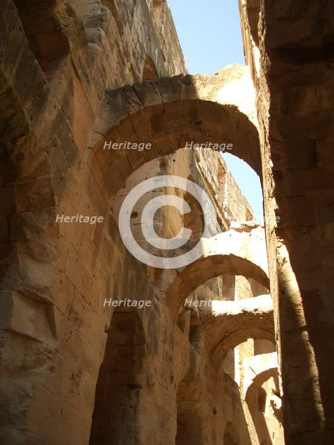 Amphitheatre of El Jem, Tunisia, 2009. Creator: Amanda Waite.