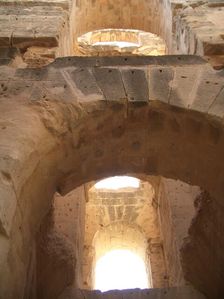 Amphitheatre of El Jem, Tunisia, 2009. Creator: Amanda Waite