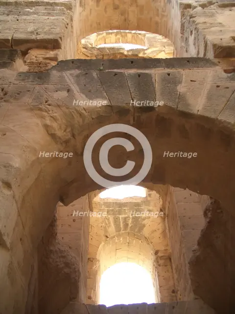 Amphitheatre of El Jem, Tunisia, 2009. Creator: Amanda Waite.