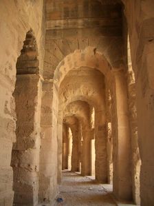 Amphitheatre of El Jem, Tunisia, 2009. Creator: Amanda Waite
